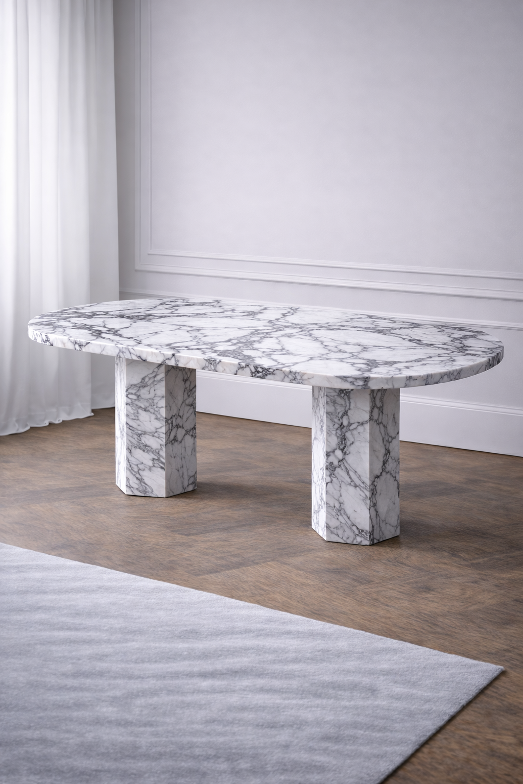 Athens Marble Dining Table