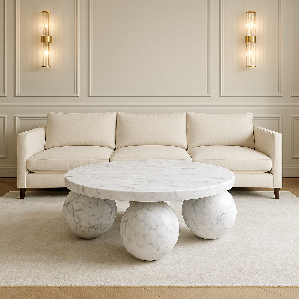 Capri Marble Coffee Table