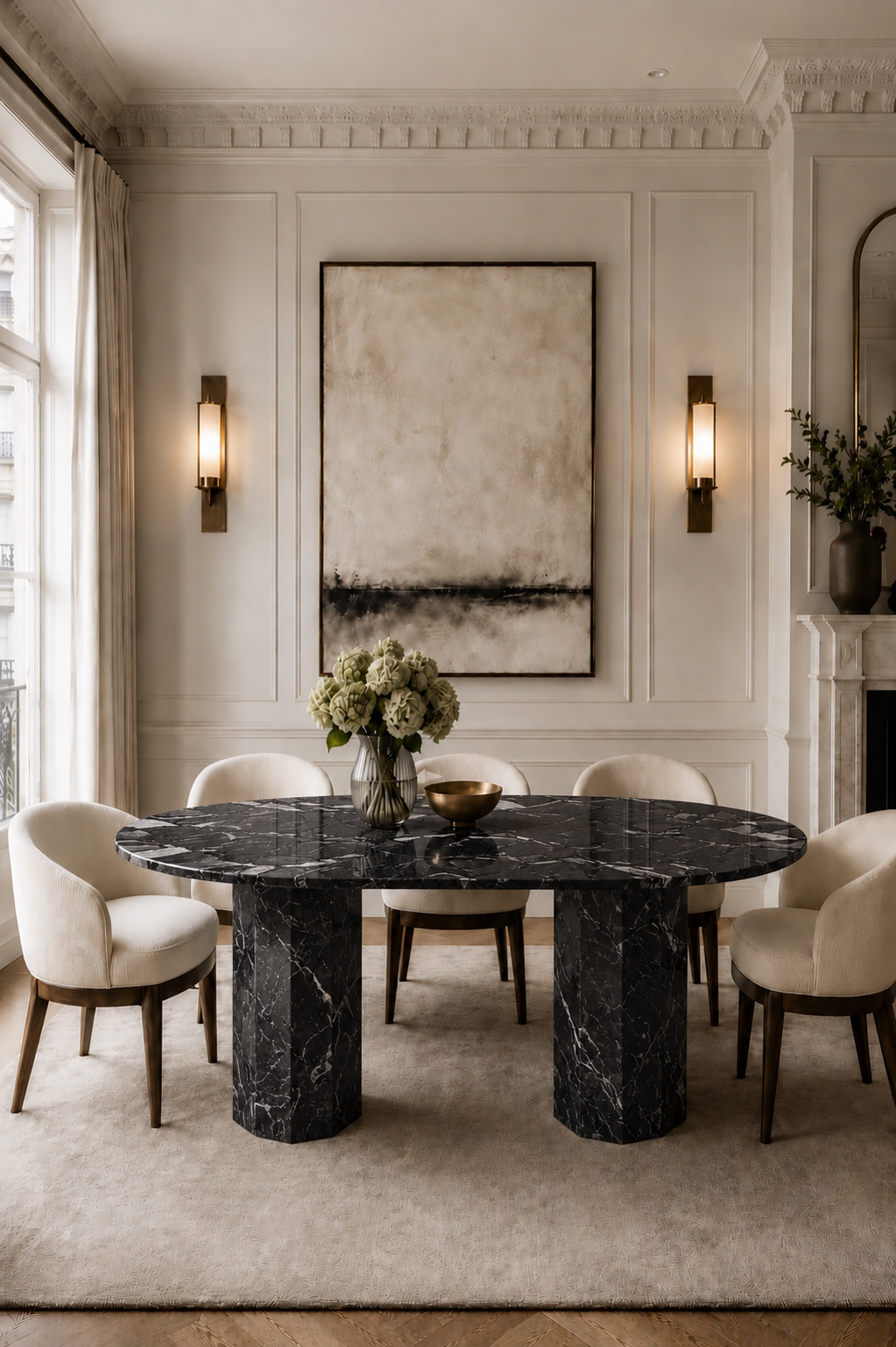 Athens Marble Dining Table