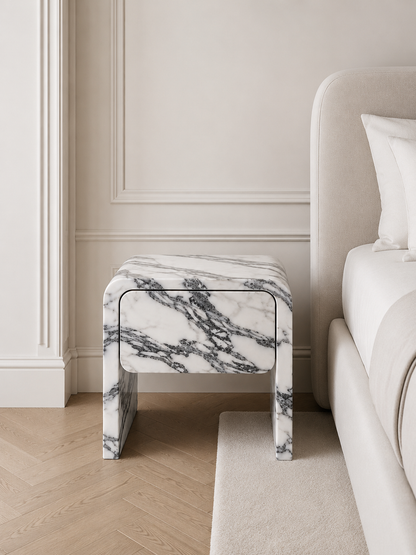 Amalfi Marble Side Table