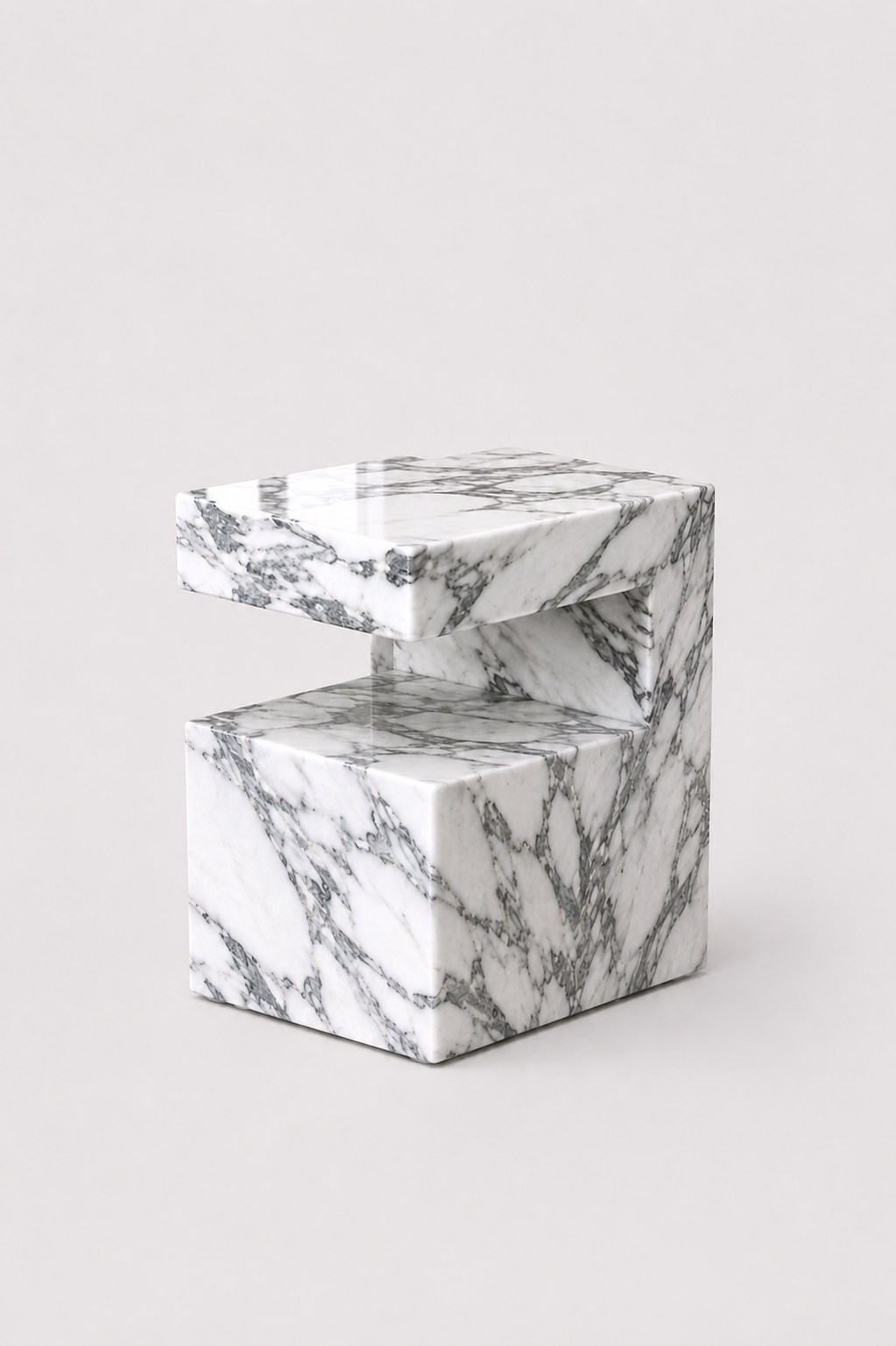 Como Marble Side Table