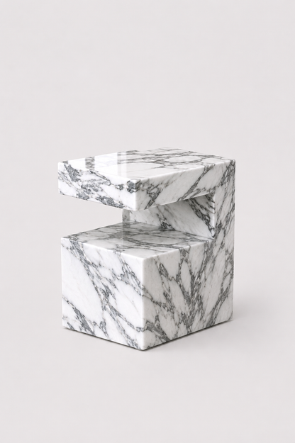 Como Marble Side Table