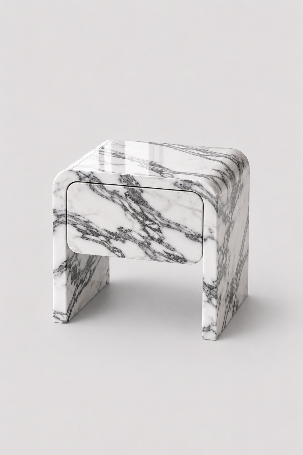 Amalfi Marble Side Table