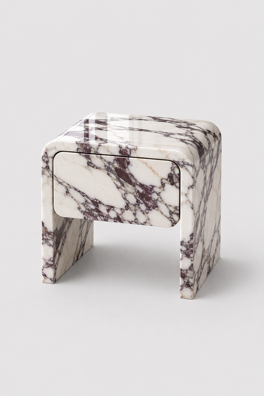 Amalfi Marble Side Table