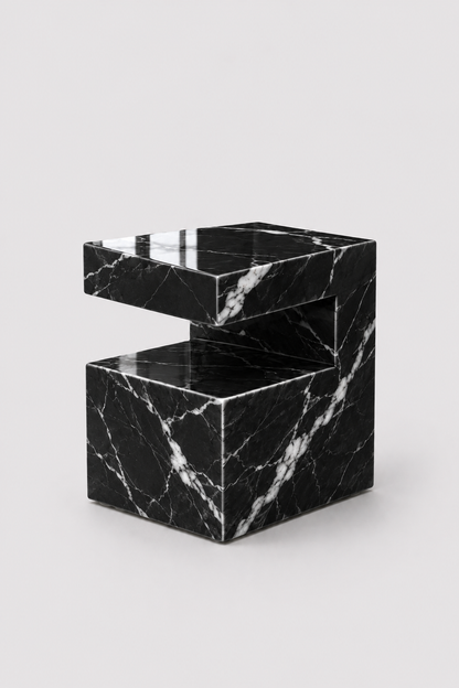 Como Marble Side Table
