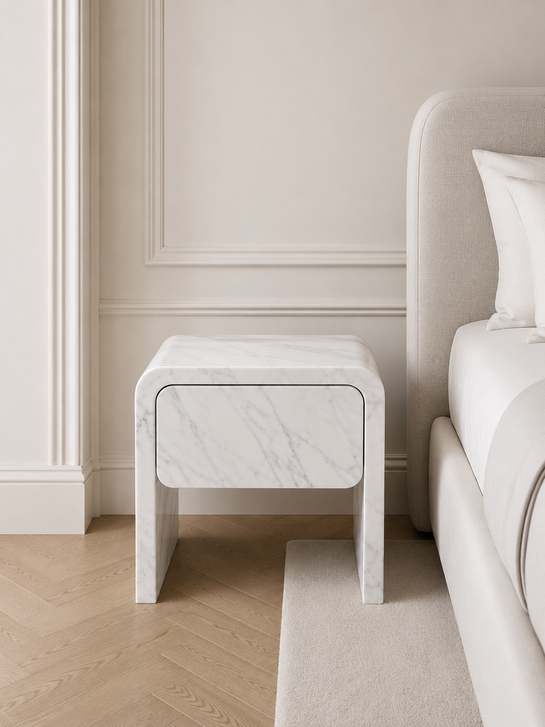 Amalfi Marble Side Table