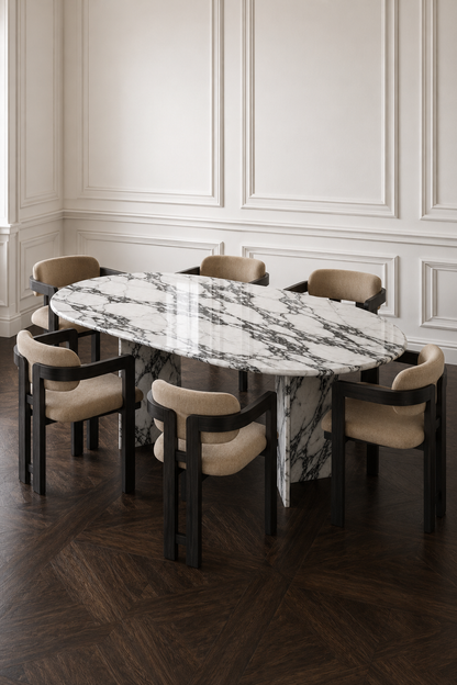 Amalfi Marble Dining Table