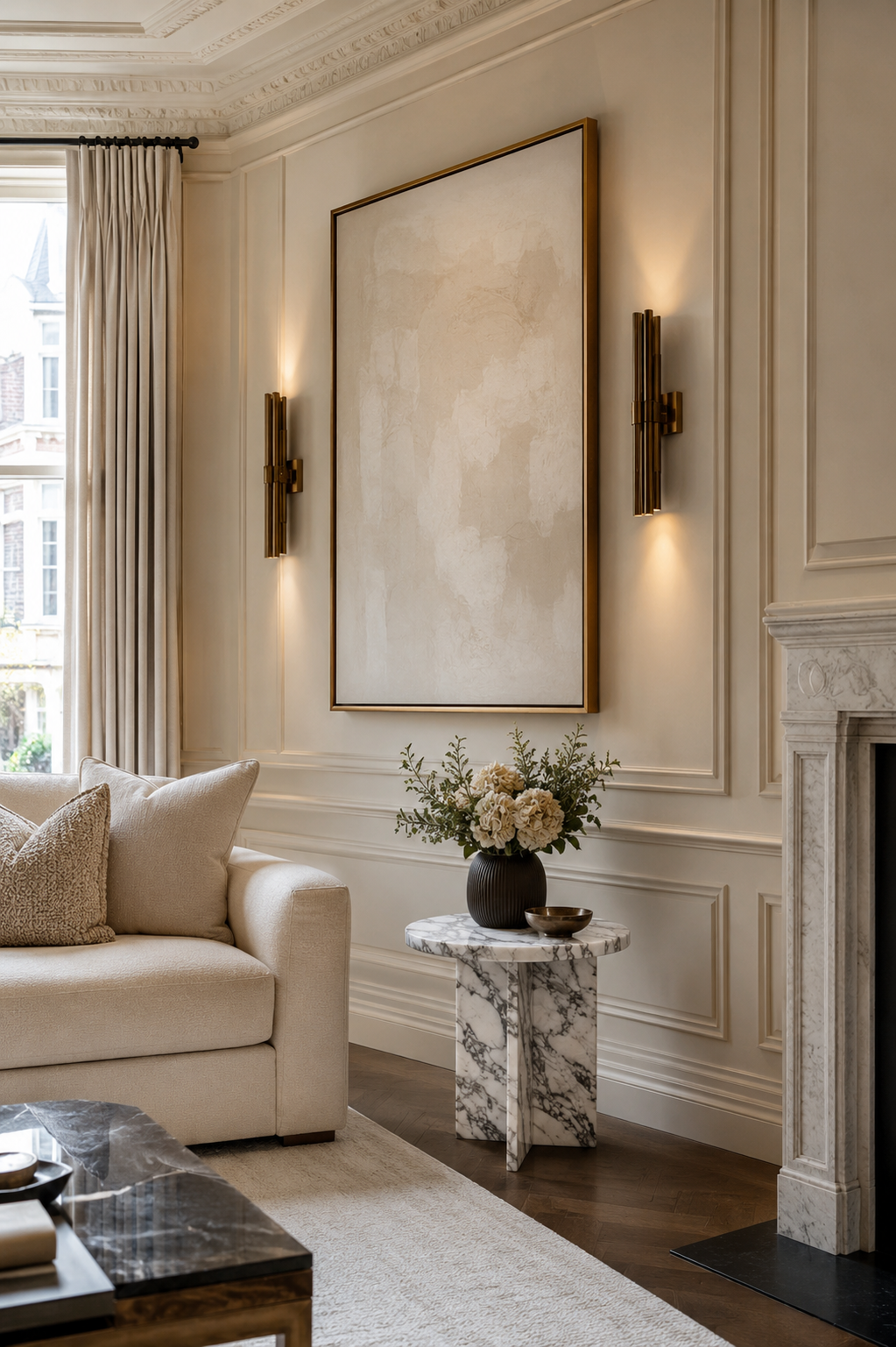 Paris Marble Side Table