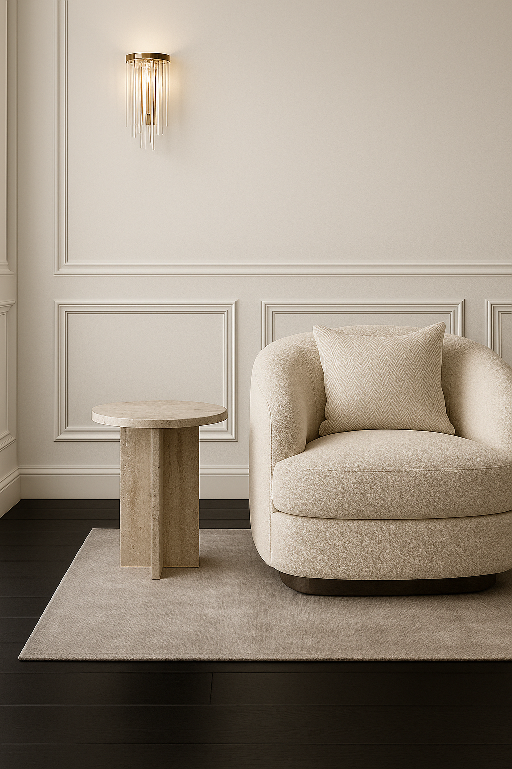 Paris Marble Side Table