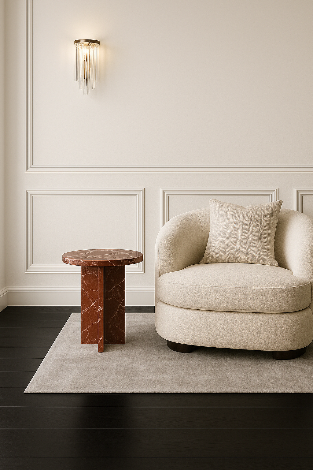 Paris Marble Side Table