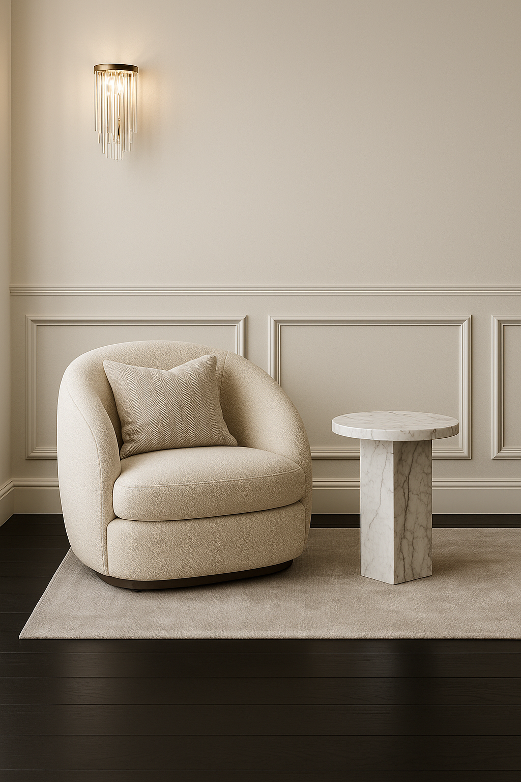 Paris Marble Side Table