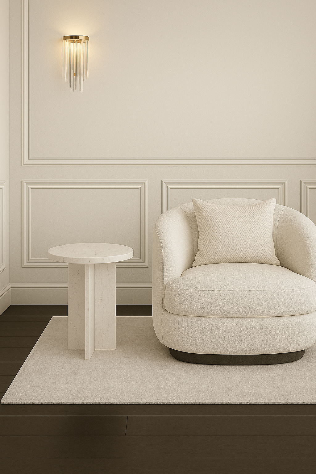 Paris Marble Side Table
