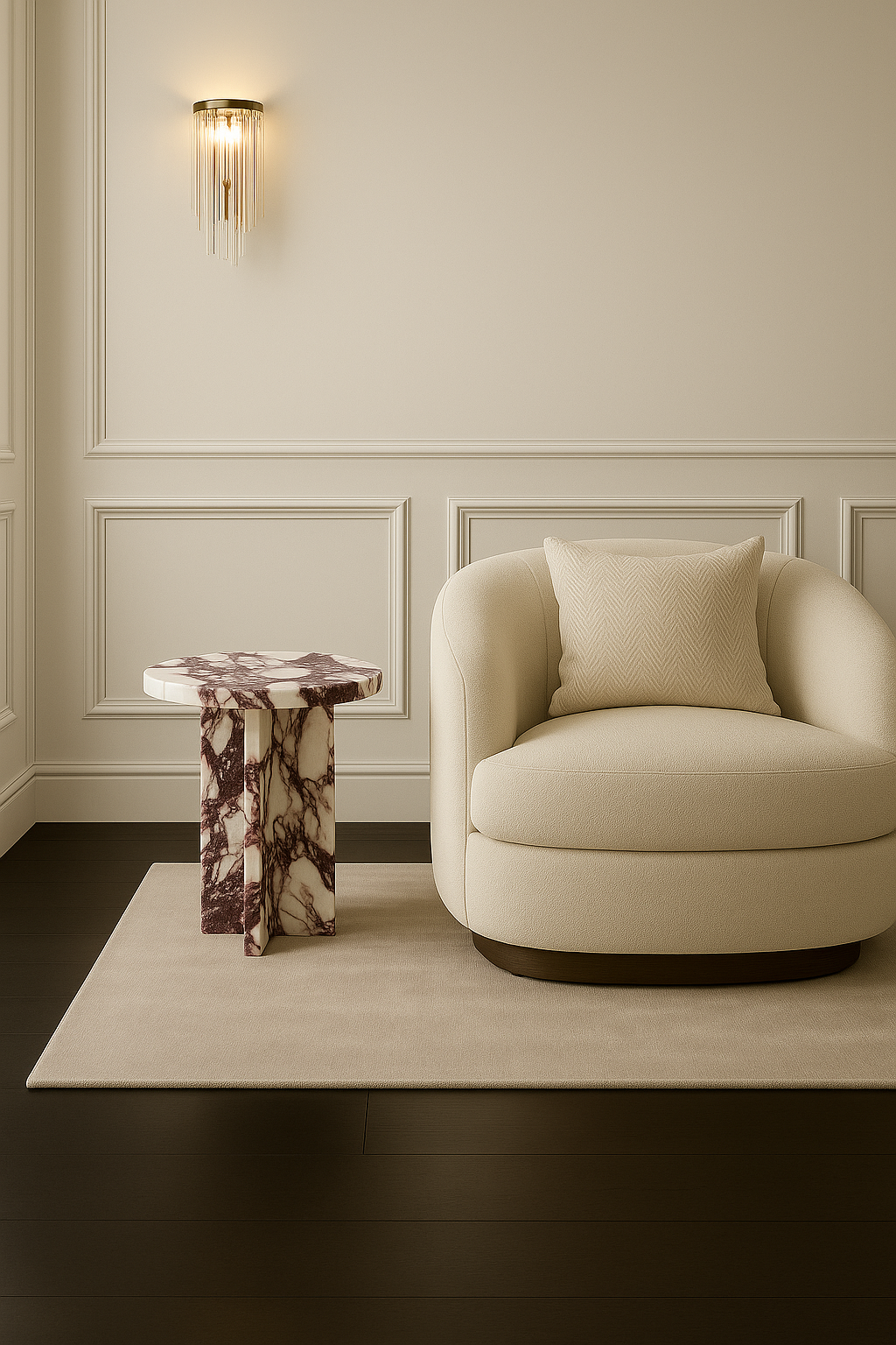 Paris Marble Side Table