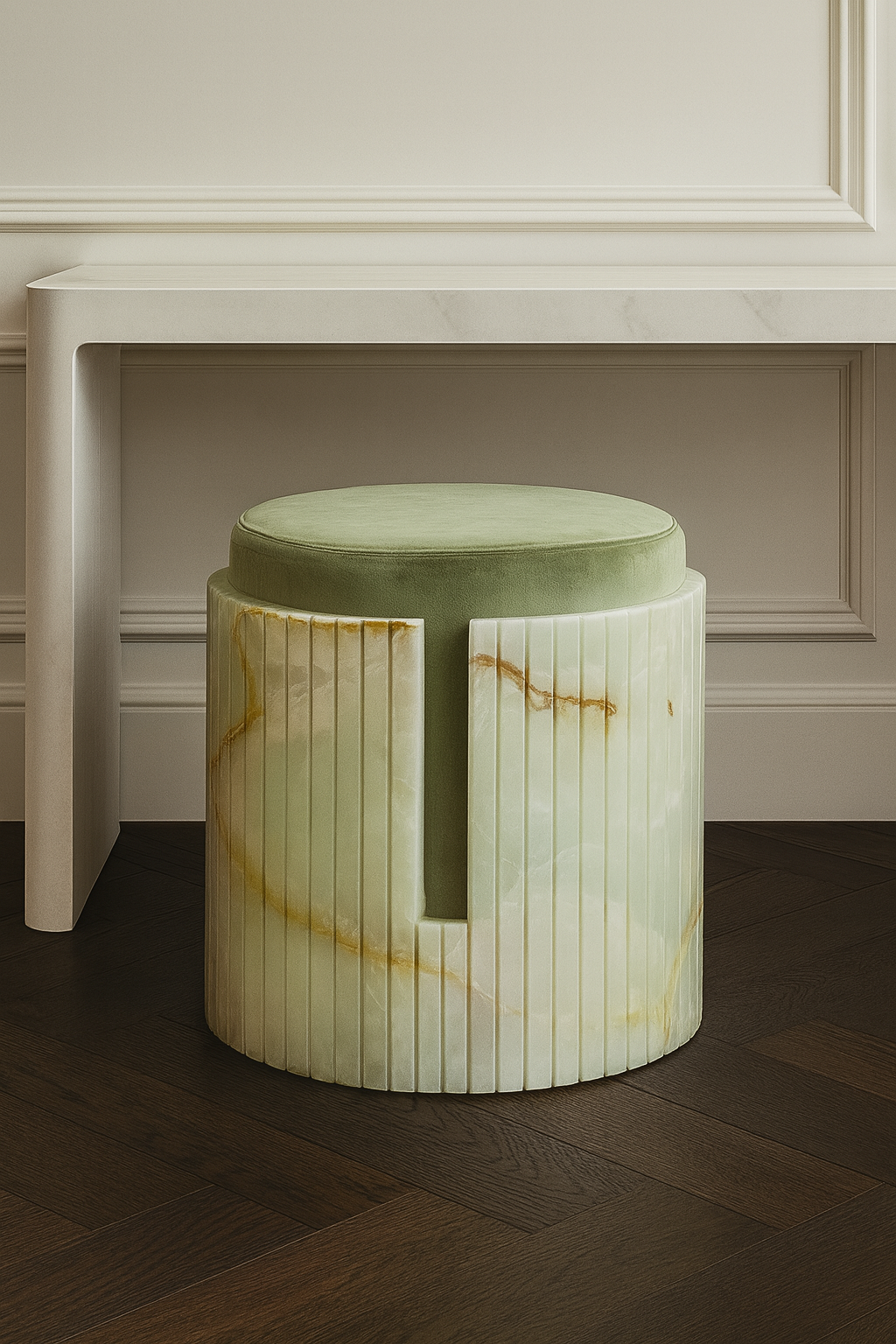 Mykonos Onyx Make Up Chair