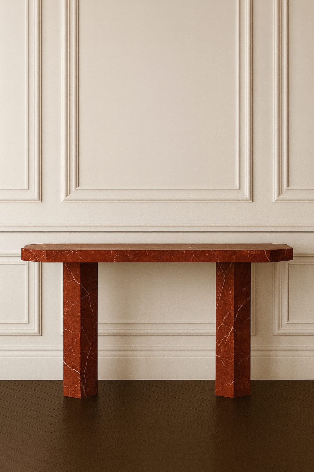 Santorini Marble Console Table
