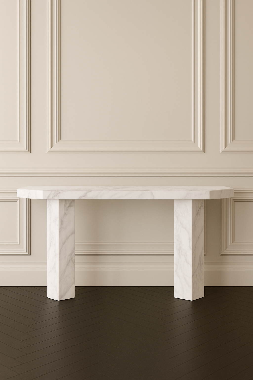 Santorini Marble Console Table