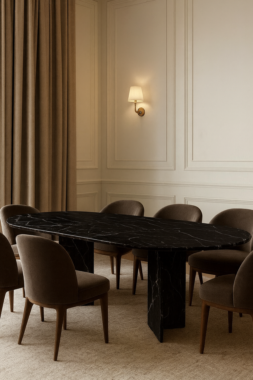 Amalfi Marble Dining Table