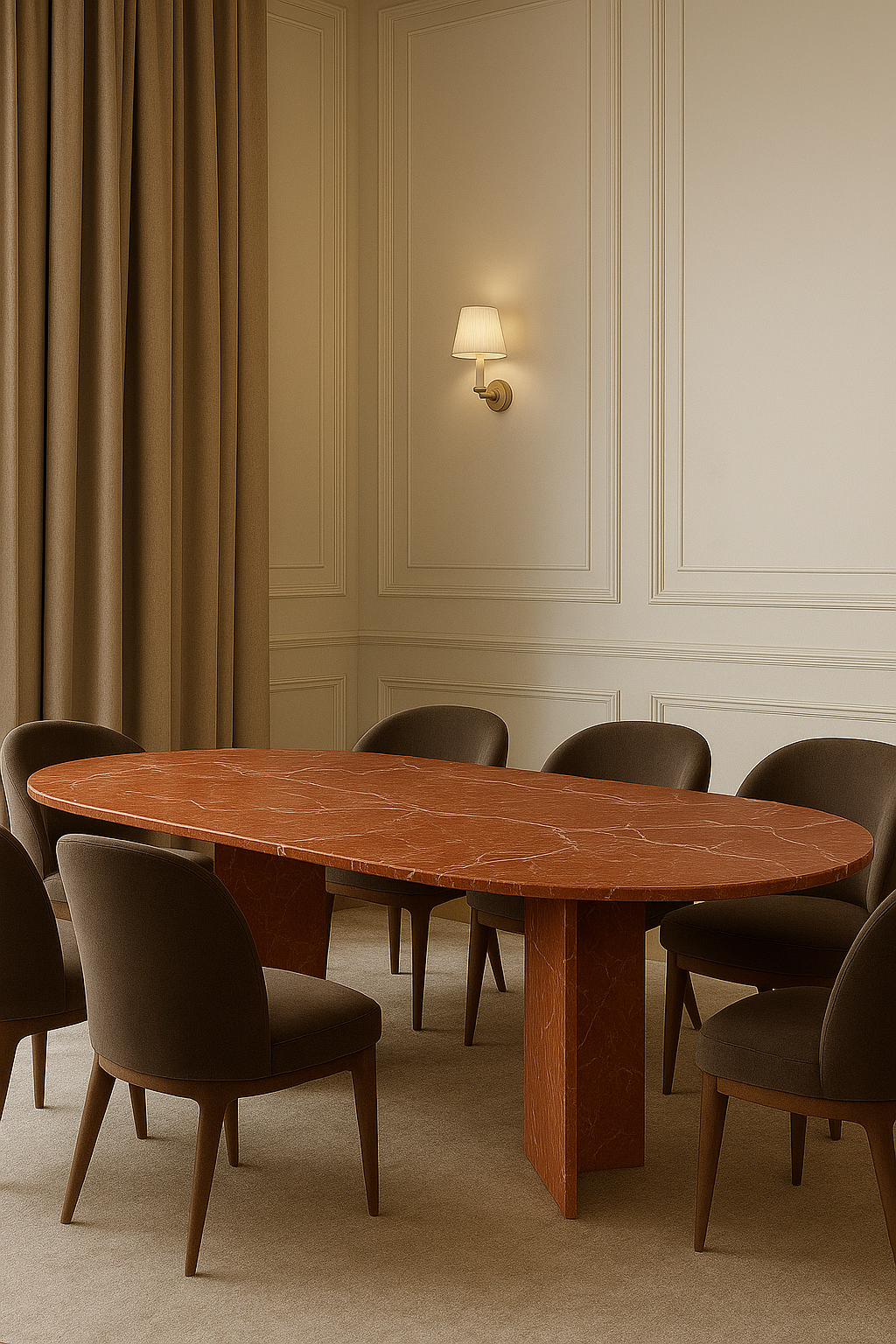 Amalfi Marble Dining Table