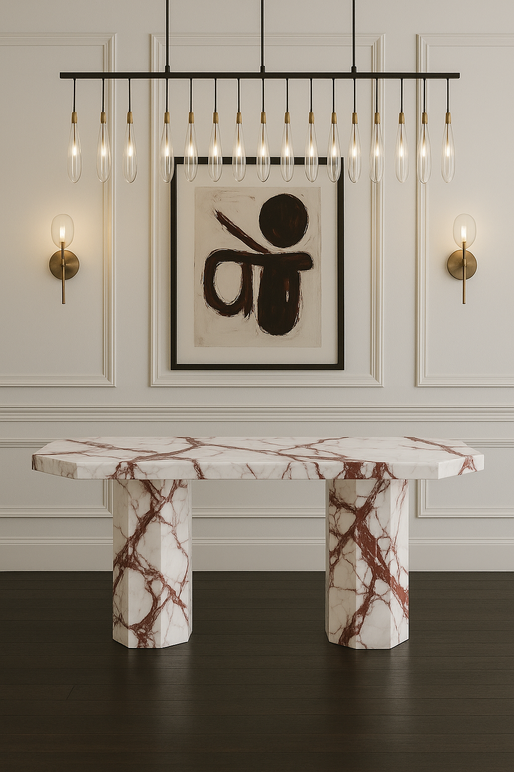 Saint Tropez Marble Dining Table