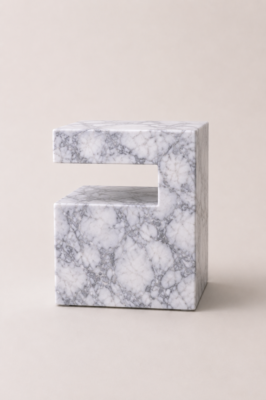 Como Marble Side Table