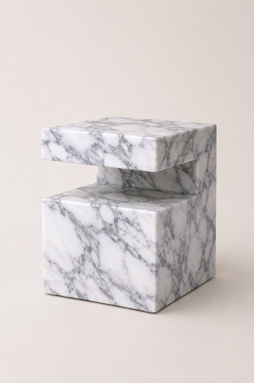 Como Marble Side Table