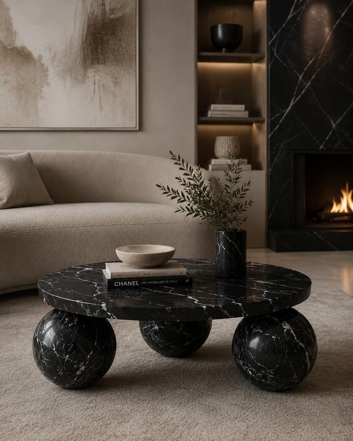 Capri Marble Coffee Table