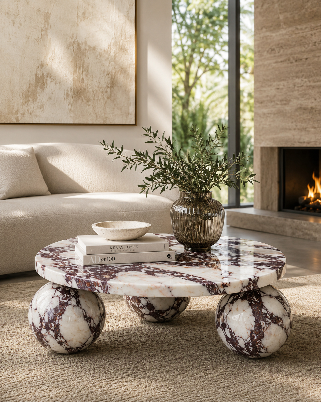 Capri Marble Coffee Table
