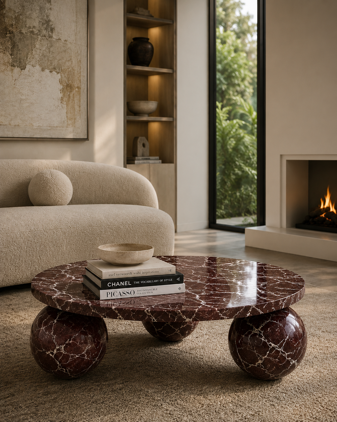 Capri Marble Coffee Table
